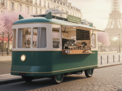 Electric Food Truck and Airstream Truck